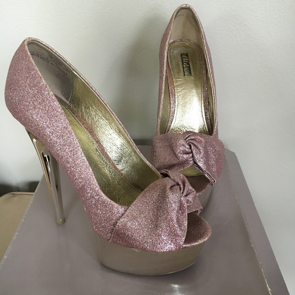 Wild Pair | Carina | Blush Pink Shimmer | Size 9